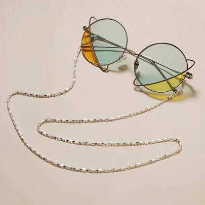 Metal Eyeglasses Chain, Hollow Out Eyewear Lanyard, Anti-Slip Anti-Drop Cord, Mask Chain, The Best Valentine's Day Gift, Fashionable Frontier