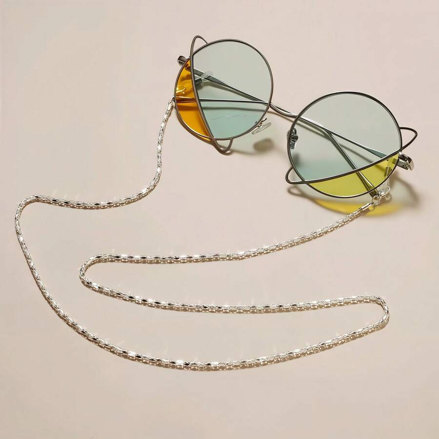 Metal Eyeglasses Chain, Hollow Out Eyewear Lanyard, Anti-Slip Anti-Drop Cord, Mask Chain, The Best Valentine's Day Gift, Fashionable Frontier