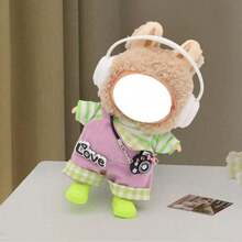 FOR LABUBU Casual Spring Friend Outfit Set 1/2/3, 17CM Fashionable Football Sports Outfit (Doll Not Included) - Multicolor - View 19