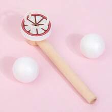 Children's Wooden Suspension Blowing Ball Tool Blowing Music Intelligence Lung Capacity Blowing Training Game Exercising Oral Muscles Sensory Integration Practice Children's Blowing Balance Game Magical Blowing Music Toy Magic Suspension Ball Children's Puzzle Children's Early Development Toys - Multicolor - View 10