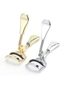 10pcs/11pcs Stainless Steel Eyelash Curler, Wide Mouth Design For Long-Lasting Curl, Professional Makeup Artist Essential Tool - Silver - View 6