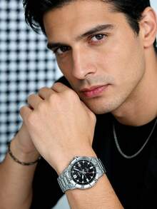 Casio Standard Series Swordfish Kraken Ocean Heart Quartz Movement Stainless Steel Strap Classic Casual Men's Wrist Watch, Black Dial