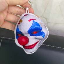 Peace Hunting Big Boss Clown Plush Squeeze Sound Hanging Ornament, I Dare To Give You Promise Voice Toy, Abstract Collectible, Perfect Gift For Birthday, Valentine's Day, Gift - Multicolor - View 6
