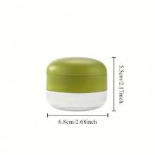 1pc Heavy Duty Garlic Press & Mincer - Manual Garlic Crusher & Mincer With Easy-Clean Mincing Plate, Compact Handheld Design, Plastic & Garlic Clove Crusher (No Garlic) - Dishwasher - Green - View 3