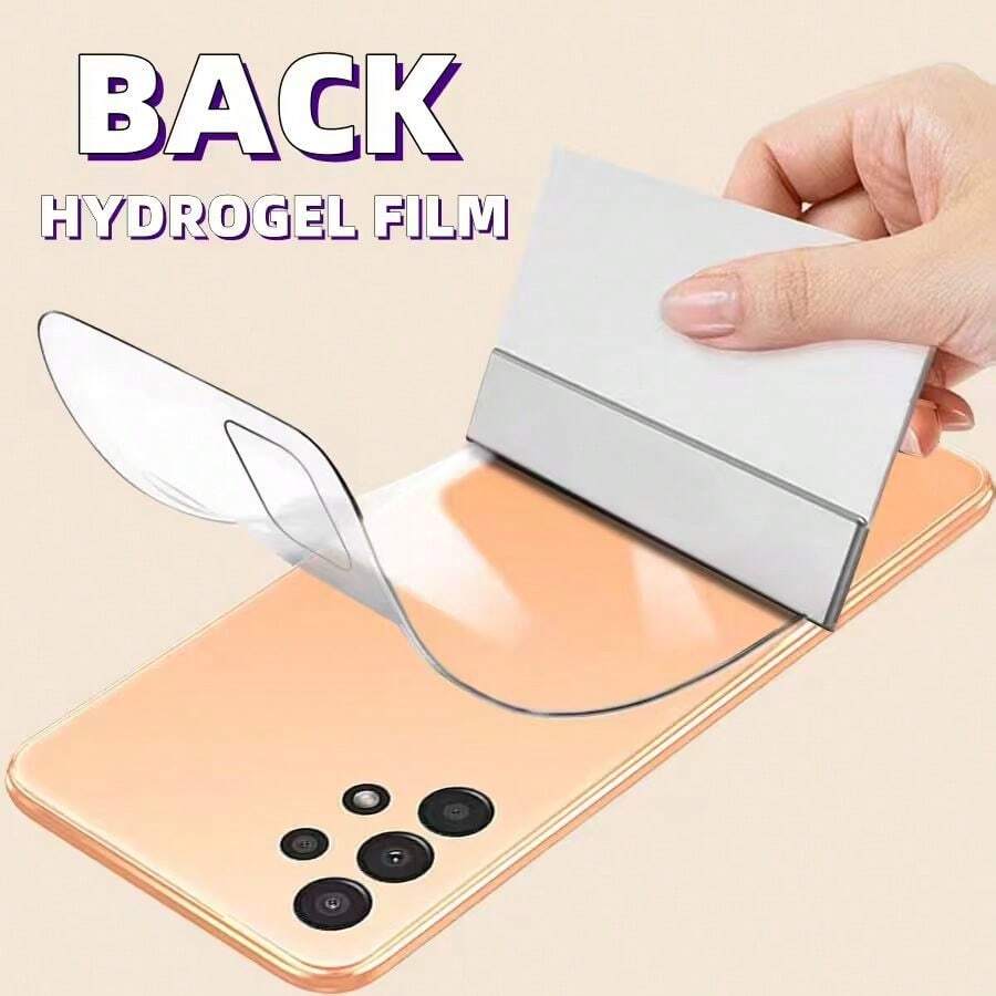 Miếng dán màn hình chống nước dạng gel chất lượng cao, phủ toàn màn hình, tương thích với Samsung Galaxy S26 Ultra S25 S24 S23 S22 Ultra Plus FE, màng bảo vệ TPU bám dính mạnh (không phải kính), bảo vệ mặt sau trong suốt, thích hợp sử dụng hàng ngày, văn phòng, nhà. Chống nước, chống sốc, chống rơi, chống trầy xước.