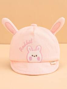 1顶婴儿柔软可爱动物造型透气帽檐棒球帽，舒适防晒，适合6-10个月宝宝春夏佩戴，多种颜色可选，是绝佳的生日礼物。 - 彩色 - 查看 10