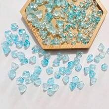 Transparent Dual-Color Luminous Wax Apple Beads For DIY Earrings, Hair Clips, Headpieces, Bracelets, Pendants, Phone Straps, Jewelry Making Materials