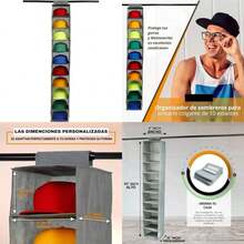 Timotech Organizador de Gorras de Armario Colgante de 10 Espacios, Porta Gorras para Proteger tus Gorras, Perchero para Gorras, Soporte para Gorras, Hat Organizer(default) - Multicolor - Ver 1