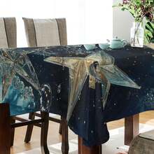 Mantel con patrón de estrellas de cristal - Multicolor - Ver 4