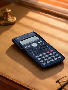 Casio Scientific Function Calculator, Suitable For Middle And Primary School Students Exams - Blue - View 3