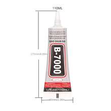 50ml/110ml B7000 Rhinestone Glue, Strong Multi-Purpose Adhesive, Suitable For Repairing Ceramic, Porcelain, Metal, Plastic, Wood And Wooden Furniture; Also Can Be Used For False Nails, Soft Nail Patches, DIY Jewelry, Fabrics, Phone Repair And Crystal Gems. - Multicolor - View 7