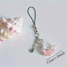 Creative Mini Shark Keychain Pendant – Cute Ocean Animal Backpack Charm, Fun Bag Accessory, Portable Multi-Scene Small Hanging Ornament, Durable Metal & Resin Keyring, Perfect Gift For Kids, Teens, Students, Or Shark Lovers - Nhiều màu - Xem 2