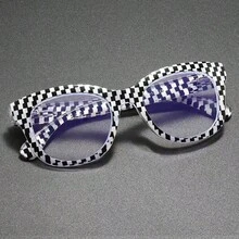 New Asymmetrical Polygon Design Glasses For Elderly 9007 - A - View 6