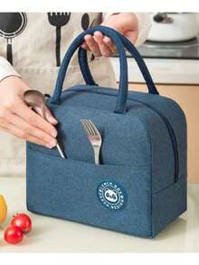 Thermal Handbag Lunch Box For Travel Or Picnics - Rosa - View 3