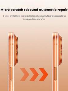 2pcs/Set High Definition Ultra-Thin Naked Feeling Screen Protector Compatible With IPhone 17/17 Air/17 Pro/17 Pro Max, Transparent Frame Protective Film, Full Coverage Anti-Scratch - Clear - View 7