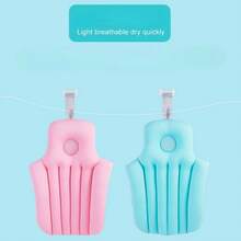 Cojín de bañera plegable para adultos, cojín de suspensión, bolsa, artefacto, estante de bañera, cama de baño, red antideslizante, alta resistencia - Rosa - Ver 3