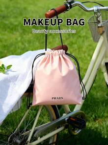 Prada Women's Handbag, Pink Handbag, Backpack, Clutch, Cosmetic Bag, Drawstring Bag, Daily Commute Bag, Gift For Women