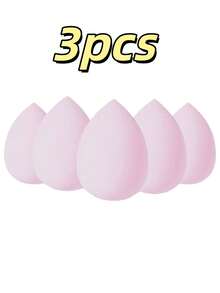 30/5/3pcs Multi-Functional Pink Makeup Sponges, Foundation Blending Sponges, Liquid/Cream/Powder Seamless Smooth Makeup Sponges, Water Drop Shaped Makeup Sponges, Makeup Tools - Dry & Wet Use, Professional Soft Concealer Sponges - Pink - View 10