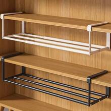 1 kệ đựng giày có thể mở rộng - Kệ kim loại tiết kiệm không gian với các ngăn điều chỉnh được, thiết kế cổ điển cho gia đình và văn phòng, không cần lắp ráp, tủ đựng giày. - Nhiều màu - Xem 12