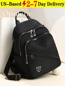 Malist Flower Embroidery Functional Backpack For Women, Business Casual Commuting Travel Backpacks, Cute Multi-Compartment Versatile Computer Daypack, Portable Campus School Bag For Junior High School And College Students, School Backpack, Elementary School, Middle School, High School, Back To School Bags, Waterproof, Lightweight, Classic Casual, Suitable For Teen Girls Women College Students, Teacher, Perfect For Back To School, First Day Of School, Middle School, High School - Nhiều màu - Xem 1