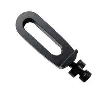 1pc Outdoor Archery Equipment - Bristle Arrow Rest, Bow And Arrow Shooting Gear, Black Bristle Arrow Rest - Black - View 6