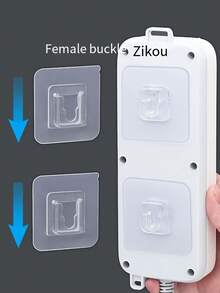 Seamless Hook, Suitable For Various Storage Racks, Adhesive Backing, Applicable For Kitchen/Bathroom/Wall Decor, Multipurpose Practical Hooks, Suitable For Decorative Holiday Parties - Multicolor - View 9