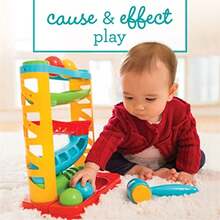 CYPNInfantino  and Drop Ball Tower - Juego Educativo Steam Habilidades de coordinación Ojo-Mano y Juego de causas y Efectos para bebés y niños pequeños 12 m +Fashion - como en la foto - Ver 6