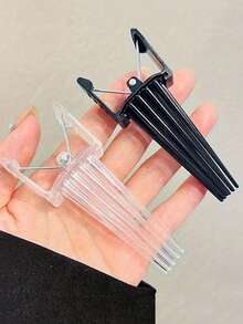 2/1pc Fluffy High Headtop Artifact Hair Root Natural Positioning Clip, Hairpin Clip, Non Marking Hairpin, Duckbill Clip Hair Clip, Natural Fluffy Hairpin, Hairpin Styling Tool, Natural Texture, Hairpin Styling Clip, Fluffy Curling Styling, Suitable For Creating Neutral Styles, Hairstyling Tool, Professional Hairdressing Salon Tool ﻿ Hair Styling Kit Hair Tool Kit - Multicolor - View 5