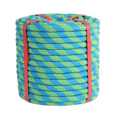 2inch Arborist Rope Tree Climbing Rope 48 Strand100ft Polyester Bull Rope For Swing Pulling Outdoor Marine