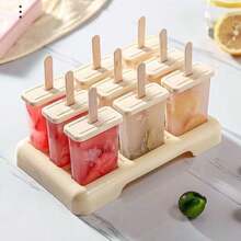 1pc DIY Ice Pop Mold, Homemade Ice Cream Mold, Popsicle Mold, Ice Lolly Mold - Multicolor - View 10