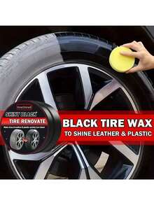 KineShineX Pasta de restauración del interior del automóvil, pulimento para asientos de cuero, salpicadero y consola central, agente de restauración de plástico, encerado y restauración de neumáticos para prevenir el envejecimiento y agrietamiento, realza el brillo y oscurece los neumáticos, kits de herramientas de mantenimiento esenciales para automóviles, piezas de automóvil, regalos navideños - ¡Haz que tu automóvil parezca nuevo! - A - Ver 9