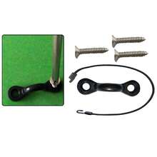Fixing Loops With Self-Tapping Screws For Canoe Kayak - Hooks For Attaching Elastic Rope And Equipment, Outdoor Nautical Accessories