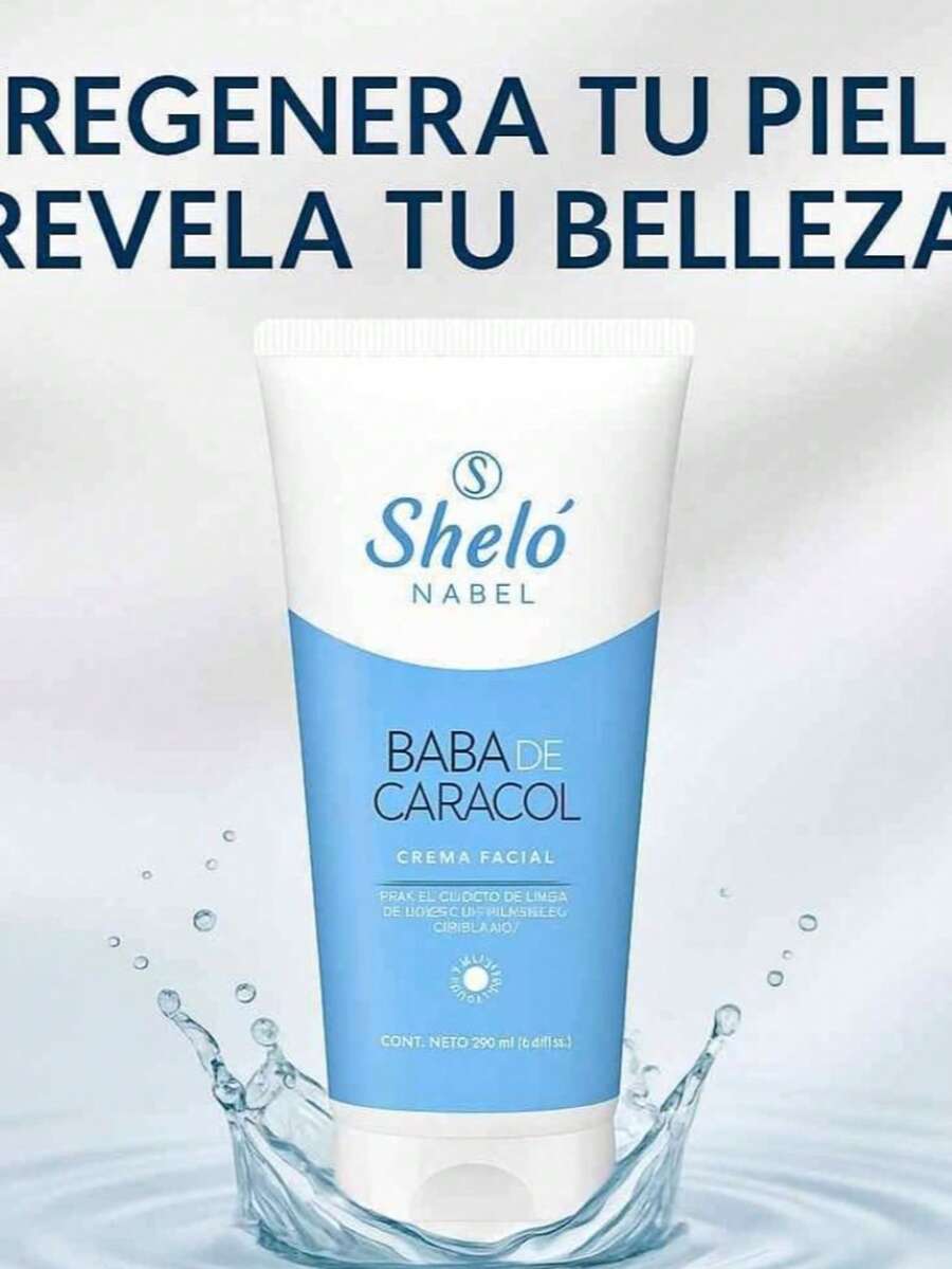 Baba de Caracol Facial Shelo Nabel 250 Gramos ORIGINAL - Blanco - Ver 1