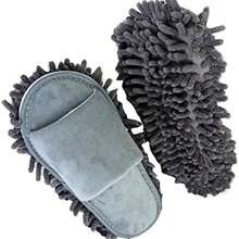 HURRISE Pantuflas de Piso, Cmodas Zapatillas de Casa de Color Puro para Quitar el Polvo de Chenilla para Ancianos para el Hogar (M 39-41), wghzr5btmk-14 - como se muestra en la figura - Ver 6