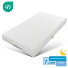 (=TH310157AAA) Cold Foam Mattress, 7-Zone Comfort Mattress, 20 Cm Thick, H3, H2, Ergonomic Cold Foam Mattress With Handles And Washable Cover, Quilted With Climate Fibers, Full Zipper - 白色 - 查看 12