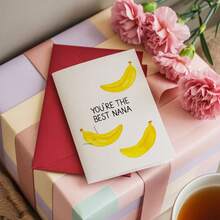 1张趣味奶奶贺卡 | “您是最棒的奶奶”温馨祝福卡，附信封 - A - 查看 3