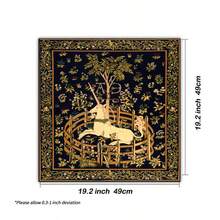 1pc Colorful Mandala Creative Tablecloths Tarot Tablecloth Tarot Enthusiasts Use It For Divination Party Event Decoration - Multicolor - View 9