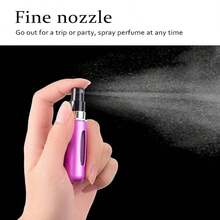 2pc Portable Mini Perfume Atomizer Spray Bottle Set – Refillable Travel Size Fragrance Dispenser For On-The-Go Touch-Ups – Ideal For Carrying Your Favorite Scents In Purses, Pockets, Gym Bags, And During Travel Or Shopping Trips – Leakproof, Easy To Fill, And Perfect For Parties & Everyday Use Back To School Perfume Bottle - Nhiều màu - Xem 7