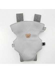 1 件符合人体工程学的多功能 4 合 1 婴儿背带 - 便携式婴儿旅行装备，可调节舒适的前后带，是婴儿洗礼、万圣节、圣诞节和新年的完美礼物 - 熊頭背帶 - 查看 17