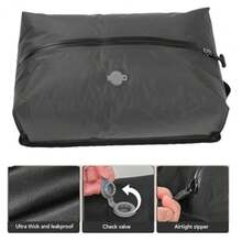 CYPNBewinner Bolsas de Vacío para Viajar 16L Reutilizable TPU a Prueba de Salpicaduras de Compresión Ahorrar Espacio para la Maleta Mochila y Continuar GreyFashion - 226752618 - Ver 5