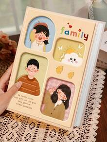 1 Album kỷ niệm Hoàng tử và Công chúa, Album kỷ niệm sự lớn lên của bé, Ảnh in 3 inch (Có thể chứa 200 ảnh, Sổ lưu trữ kèm album kỷ niệm) - Album ảnh kỷ niệm - Xem 9