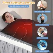 CYPNManta De Sauna De Infrarrojo Lejano Manta Calefactora Aliviar La Fatiga Baño Vapor Spa Manta De Sauna Infrarojos Portatil Frazada para Desintoxicación del Hogar Calma tu Cuerpo y MenteFashion - 213471723 - Ver 6