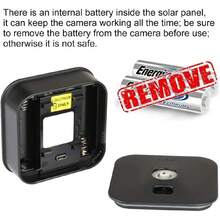 Panel Solar Compatible con Blink Outdoor 4 (4ª Gen)/Blink Outdoor (3ª Gen) XT3 y Blink XT/XT2 Cámara, Batería Recargable Integrada para Cámara de  Exterior(Cámara no Incluida),39826198 - Multicolor - Ver 6