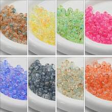 50颗彩色半透明亚克力珠，带孔珠，适用于DIY珠宝制作、工艺品制作、友谊礼物、家居装饰 - diy - 查看 7