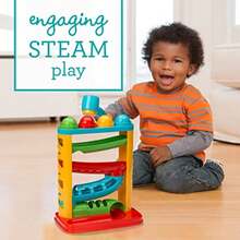 CYPNInfantino  and Drop Ball Tower - Juego Educativo Steam Habilidades de coordinación Ojo-Mano y Juego de causas y Efectos para bebés y niños pequeños 12 m +Fashion - como en la foto - Ver 5