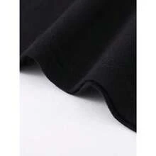 African Animal Environment National Park T-Shirt,Soft And Comfortable, Fashionable And Casual, Suitable For Daily Wear In Spring, Summer And Autumn, This T-Shirt Top Is An Ideal Gift For Girls - 黑色 - 查看 3