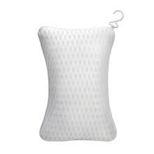 1pc Bone-Shaped Quick-Dry Bath Pillow, 4D Mesh With 2 Suction Cups, Machine Washable, Bathtub Headrest Pillow To Support Head, Neck And Waist - Multicolor - View 13