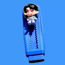 1pc Cute Cartoon Sliding Eraser, Low Debris, Creative Stationery For Students - Multicolor - View 10