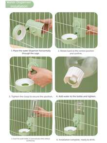 Hanging Automatic Pet Feeder, Cat Water Dispenser, Automatic Food Dispenser For Small Dogs, Rabbits