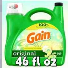 [High Efficiency ]Gain Aroma Boost Original Concentrated Laundry Detergent 46 Fl Oz |   For HE Washing Machines Only |   3 Times Stronger Stain Removal |   12-Week Long-Lasting Fragrance Retention |   Revitalizes Fibers To Remove Yellowing And Enhance Brightness |   Imported From The USA |   99% Stain Removal Rate - màu xanh lá - Xem 11